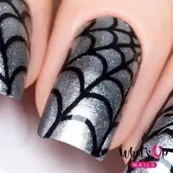 Spider Web Stencils Whats Up Nails