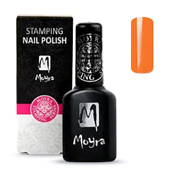 Orange Smart Polish, Langsom tørrende stamping neglelak, Moyra (u)