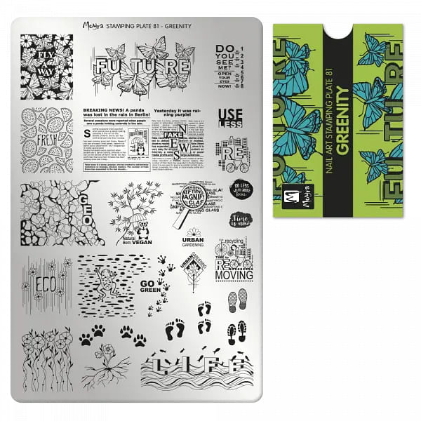 Greenity, NO. 81, Moyra Stamping Plade