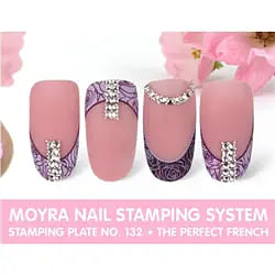 The Perfect French, Stamping Plade NO. 132, Moyra
