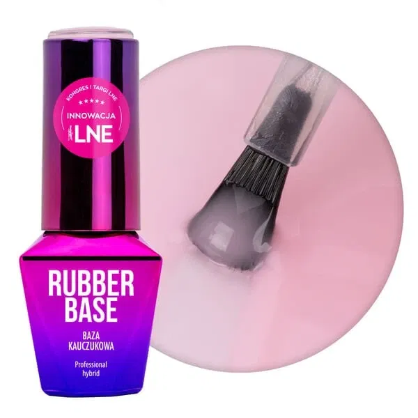 No 8 Cool Nude, Rubber Basecoat, Molly Nails