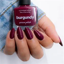 BURGUNDY, Picture Polish (u)