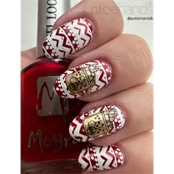 Jul - Juledrik stamping, Step by step