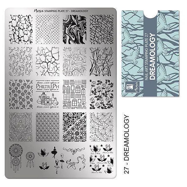 Dreamology Stamping Plate NO. 27 Moyra