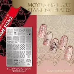 Femme Fatele Stamping Plate NO. 22 Moyra