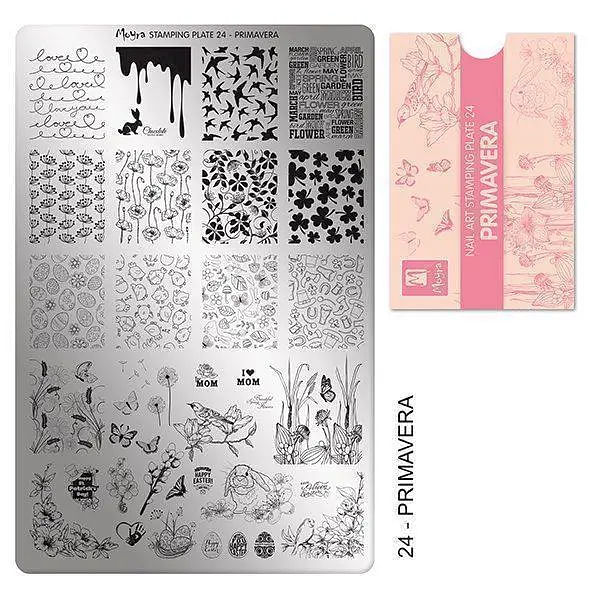 Primavera Stamping Plate NO. 24 Moyra