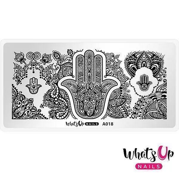 A018 Spirits of Hamsa Whats up nails