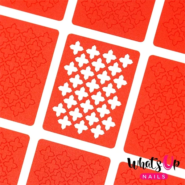 Arabesque Stencils, 2 ark, (24 stk) Whats Up Nails