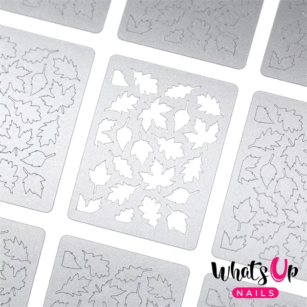Autumn Stencils, 2 ark, (24 stk) Whats Up Nails