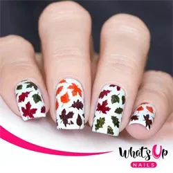 Autumn Stencils, 2 ark, (24 stk) Whats Up Nails