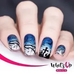 B031Gothic Affection, Stampingplade, Whats Up Nails