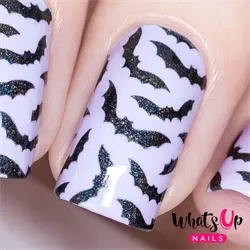 Bats Stencils, 2 ark, (24 stk) Whats Up Nails