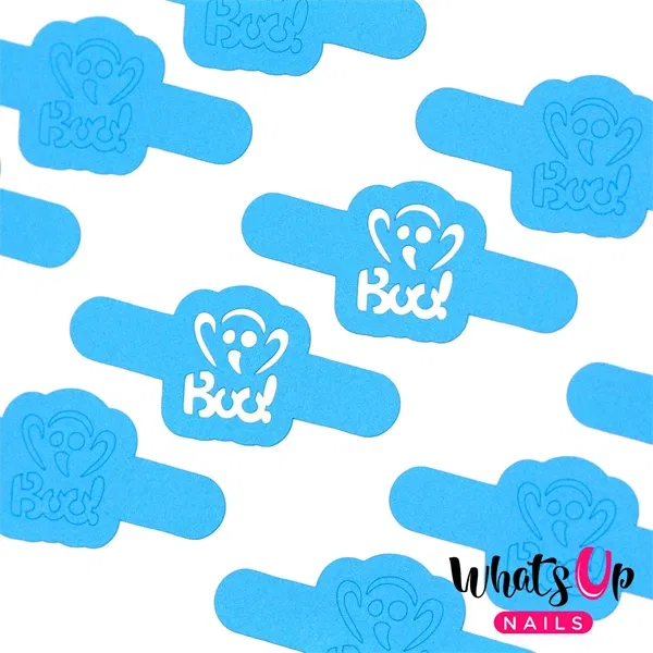 WV304 Boo! Stencils, 2 ark, (40 stk) Whats Up Nails