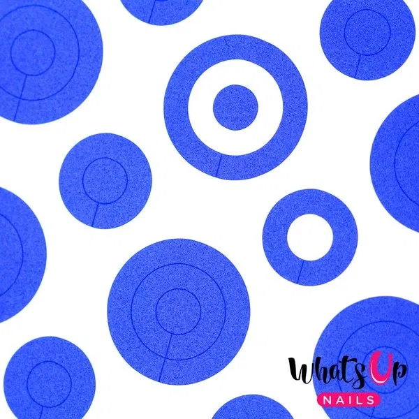 Circle Tape, 2 ark, (76 stk) Whats Up Nails