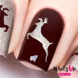 Deer Stencils, 2 ark, (40 stk) Whats Up Nails