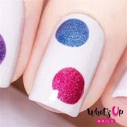 WV436 Dots Stencils, 2 ark, (64 stk) Whats Up Nails