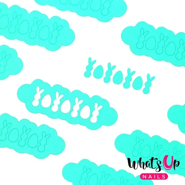 Easter Stencils, 2 ark, (40 stk) Whats Up Nails