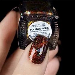 WNP055 Foliage Folie, Magnetisk neglelak, Spooky Spice, Whats Up Nails