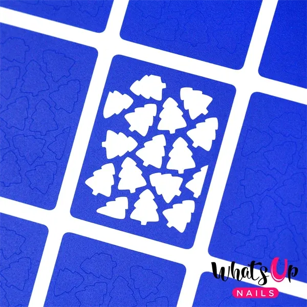 Forest Stencils, 2 ark, (24 stk) Whats Up Nails