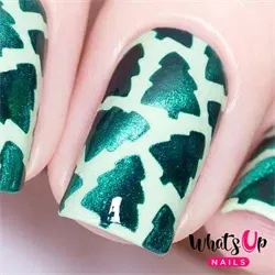 Forest Stencils, 2 ark, (24 stk) Whats Up Nails
