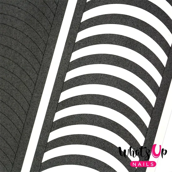 French Tip Tape, 2 ark, (140 stk) Whats Up Nails