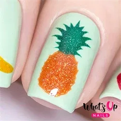 WV372 Fruits Stencils, 2 ark, (40 stk) Whats Up Nails