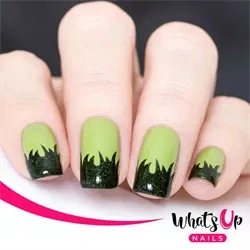 Grass Stencils, 2 ark, (40 stk) Whats Up Nails