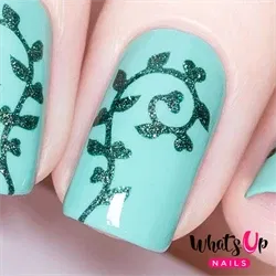 Heart Vine Stencils, 2 ark, (36 stk) Whats Up Nails