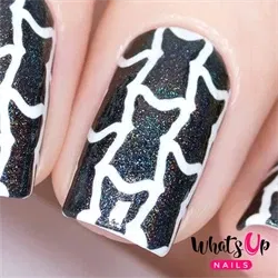 Le Chat Noir Stencils, 2 ark, (24 stk) Whats Up Nails