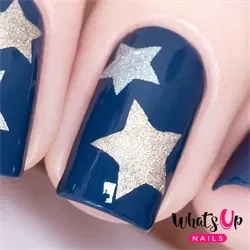 Northern Star Stencils, 2 ark, (40 stk) Whats Up Nails