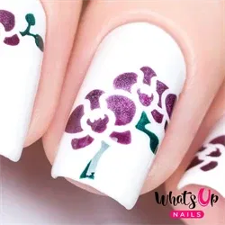 Orchids Stencils by solo_nails, 2 ark, (40 stk) Whats Up Nails