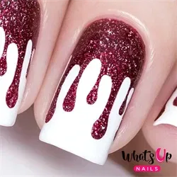 Slime Drips Stencils, 2 ark, (60 stk) Whats Up Nails