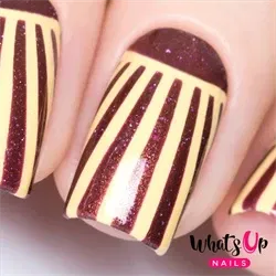 Sunrise Stencils, 2 ark, (24 stk) Whats Up Nails
