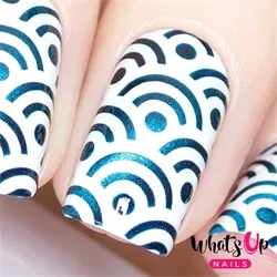 Wi-Fi Stencils, 2 ark, (24 stk) Whats Up Nails
